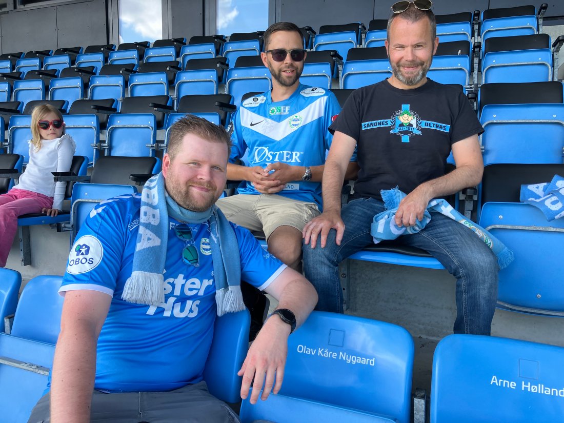 Vegard Bødtker Isaksen, Andreas Dirdal Kydland og Alf Morten Haga gleder seg til tur!