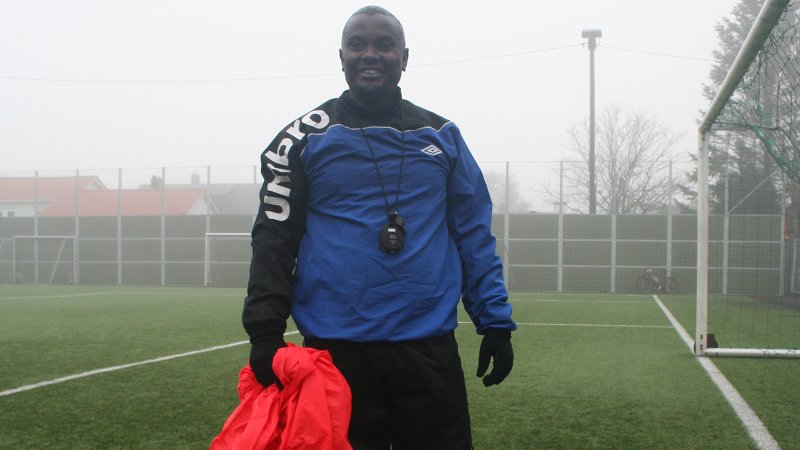 Willy Basabose har kjørt treningene, treninger som har vært preget av topp humør.