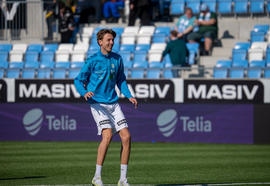Christer Salvesen har alltid et smil på lur. (Foto: Hjerte for Sandnes)