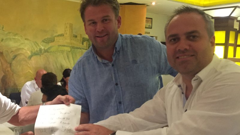 Tord Løberg (til venstre) i Q10-personell.