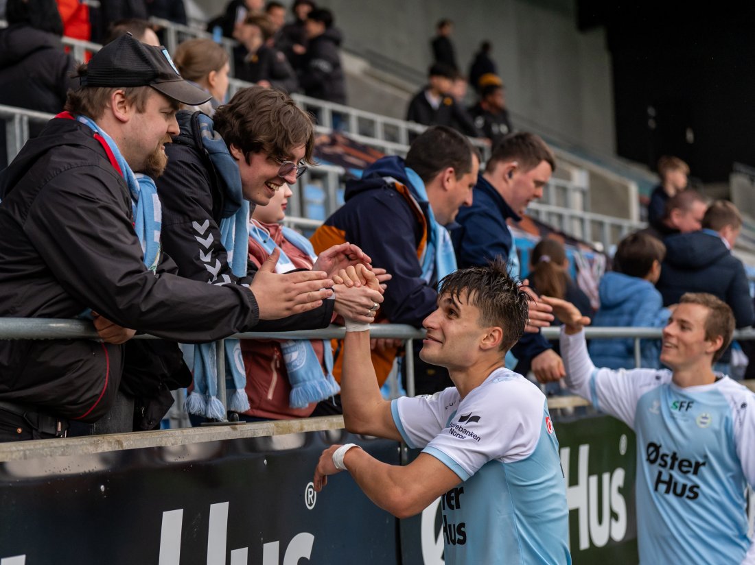 Kay Kostadinov er endelig tilbake etter skaden sin. (Foto: Nanco Hoogstad)