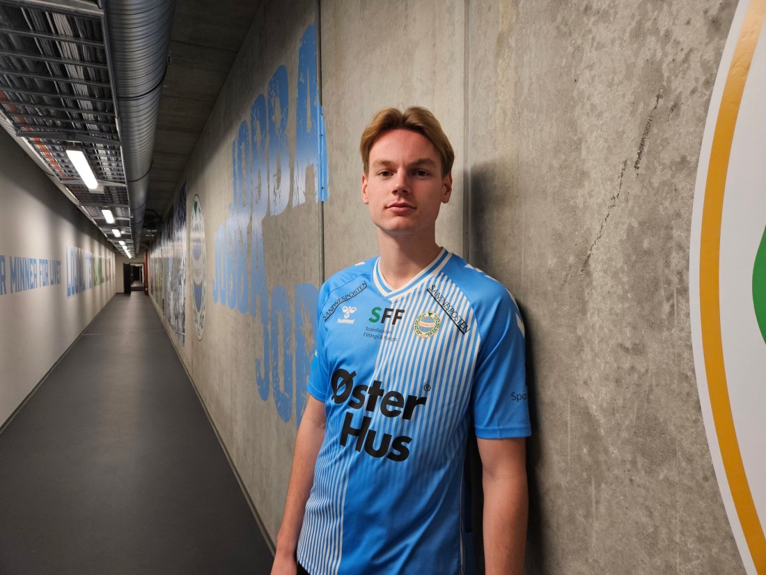 Fillip Voster Botnen er klar til å krige for de lyseblå i høst.