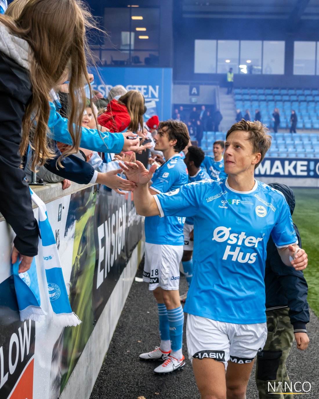 Herman Kleppa var også en god høyreback for de lyseblå i flere sesonger. (Foto: Nanco Hoogstad)