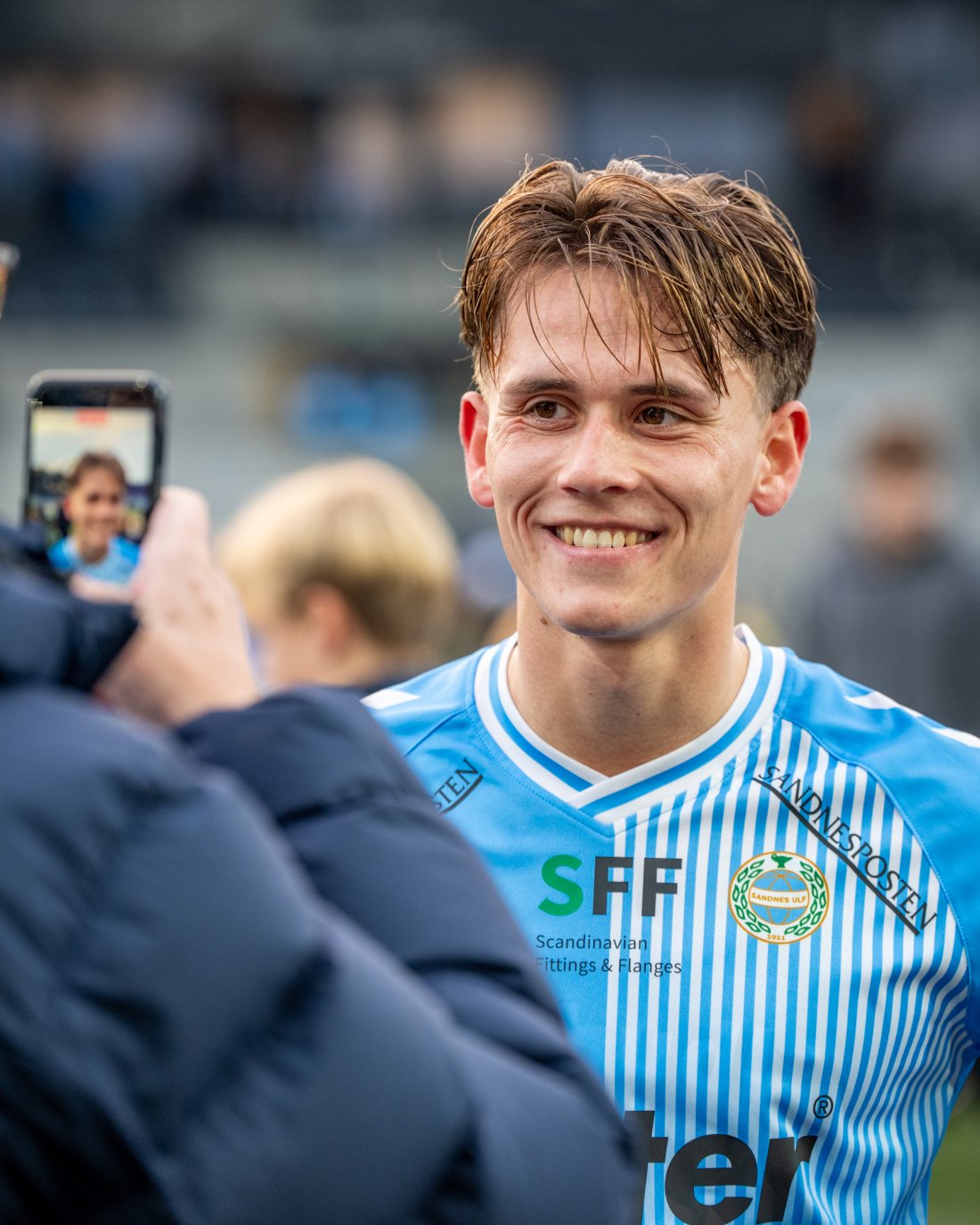 Kevin Nilsen Pereira vil smile bredt også etter fotballkarrieren. (Foto: Nanco Hoogstad)