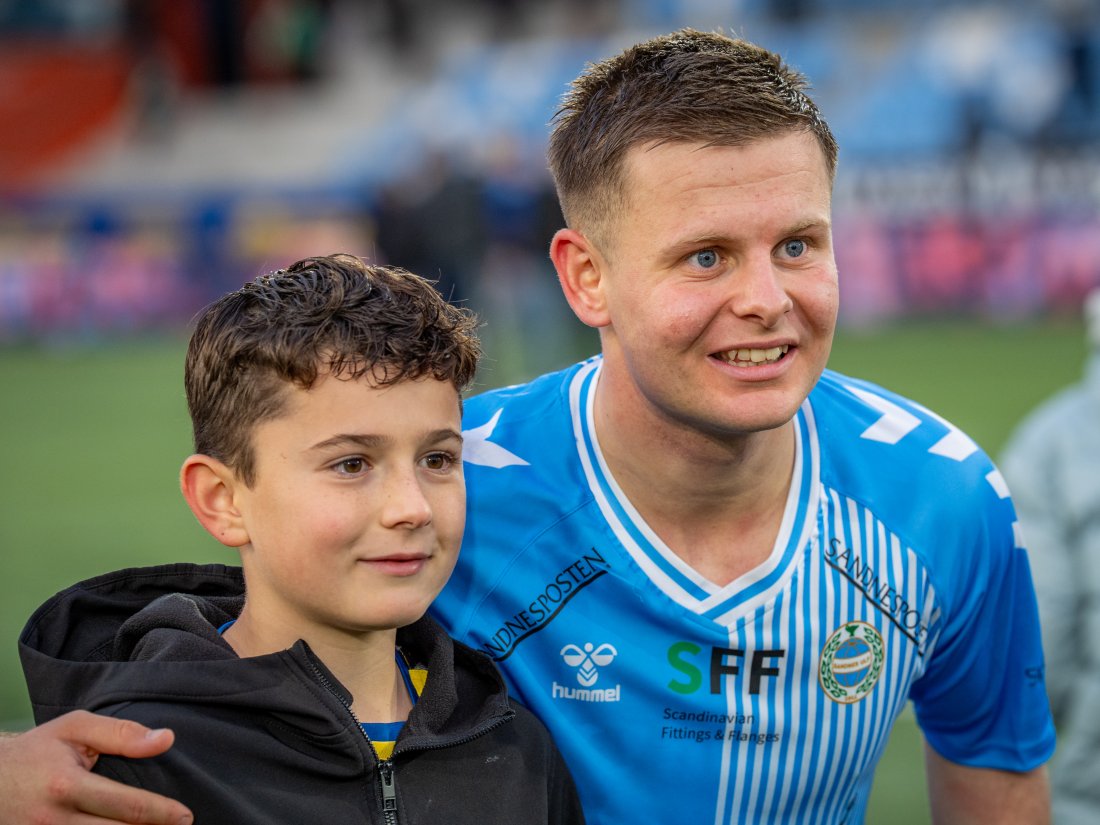Sander Saugestad. Hardtarbeidene både på Øster Hus Arena og Fluid Control på Sola. (Foto: Nanco Hoogstad)