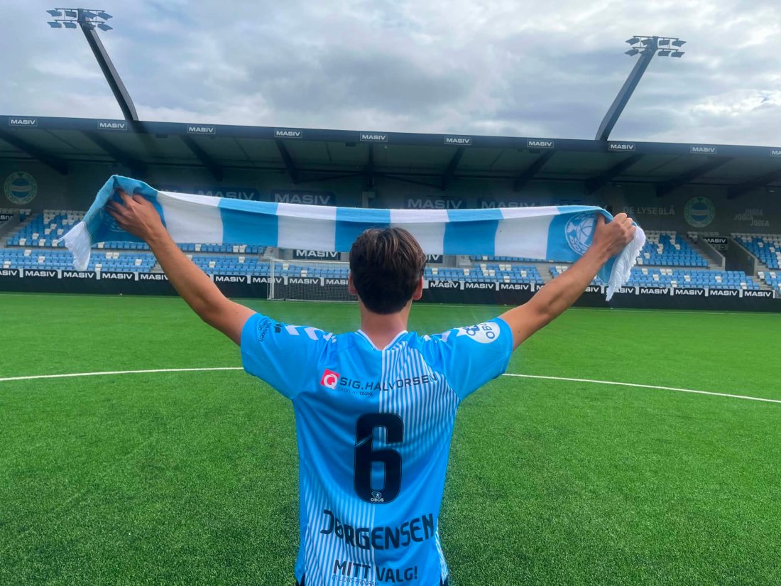 Aksel Jørgensen ser frem til å sloss for de lyseblå i høst.