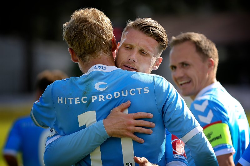 Geertsen har spilt 24 av 25 seriekamper i år. Her er han fra seieren mot Ranheim i fjor.