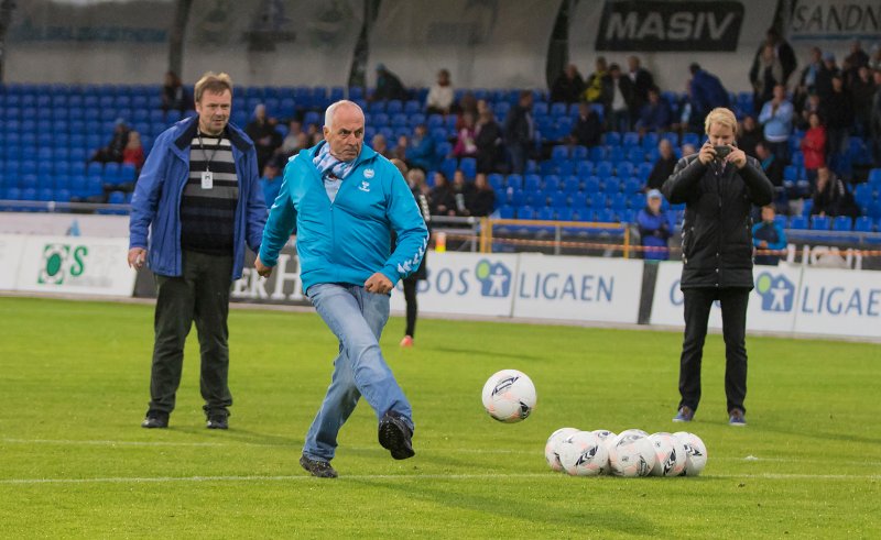 Sandnes-ordfører Stanley Wirak forsøkte seg i en politikerutgave i 2015. Arkivfoto: Rune Eikeland.