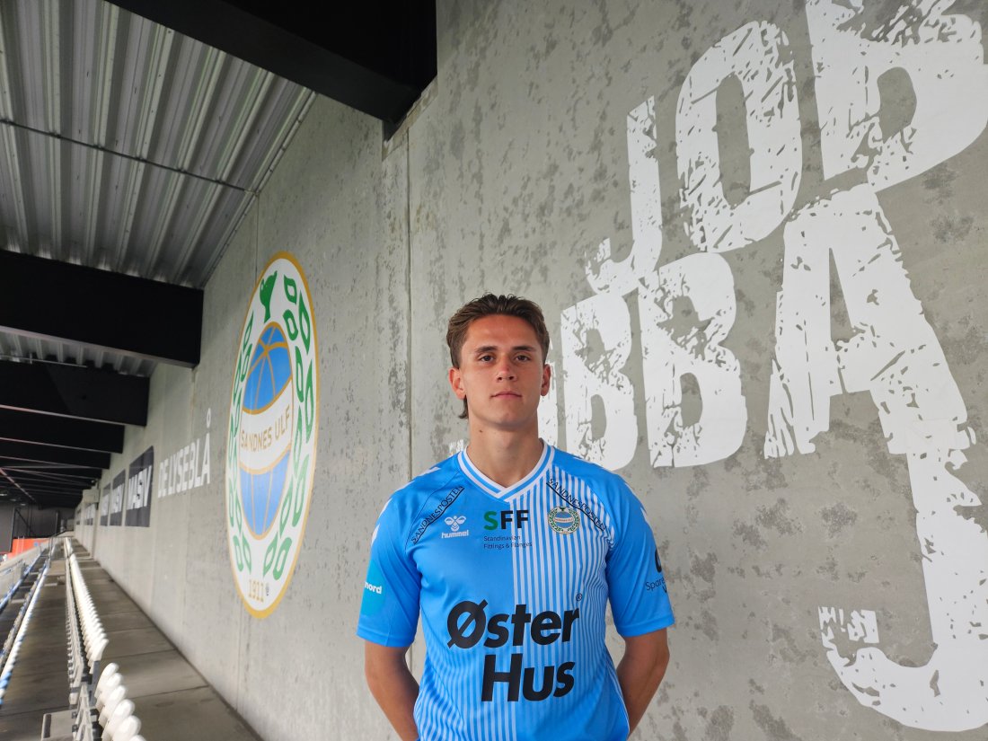Kevin Nilsen Pereira er klar for å jobbajobbajobba for Sandnes Ulf