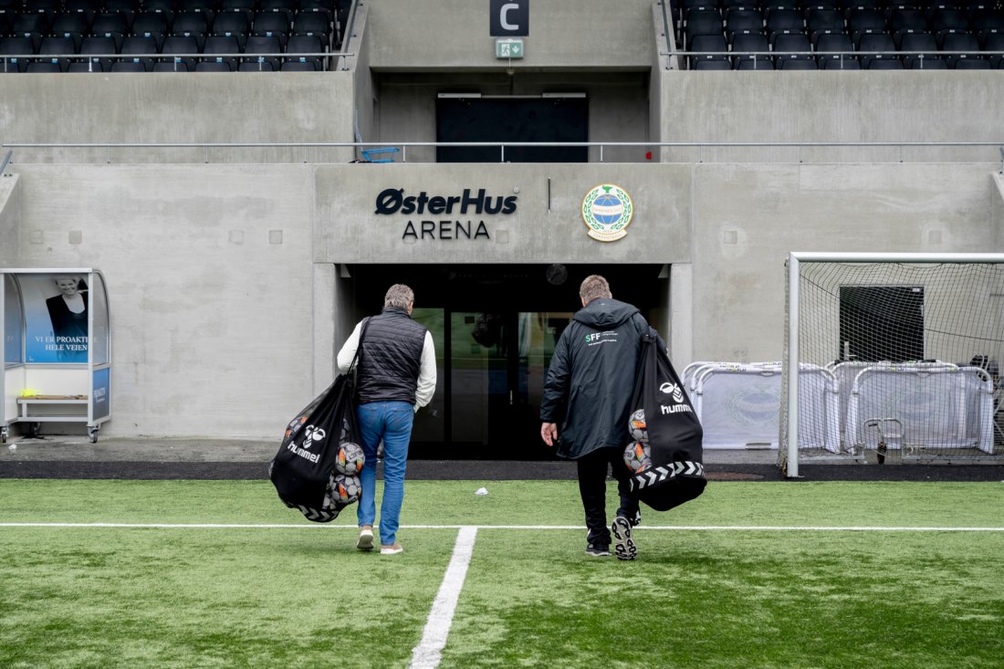 - Vi har 30 baller. Da kan vi gå inn, sier Kjetil Christiansen.