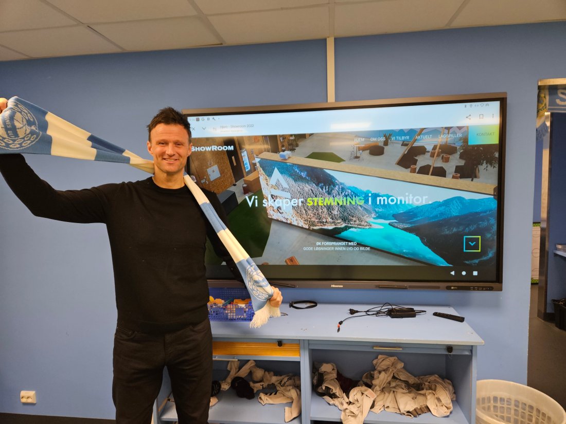 Steffen Czybulla og Showroom Stavanger leverer alltid topp produkter! Som denne touch TVn i garderoben.