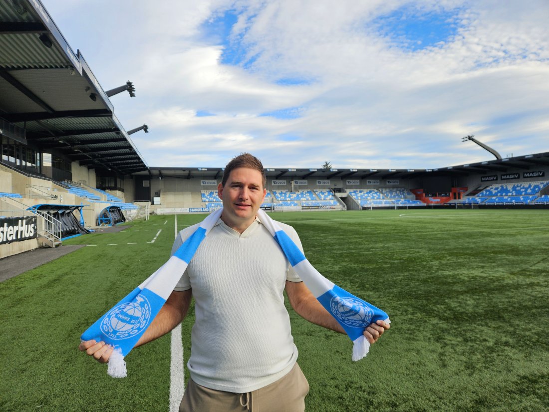 Robert Hannevig i Layer One ser frem til en spennende fremtid som samarbeidspartner med klubben.