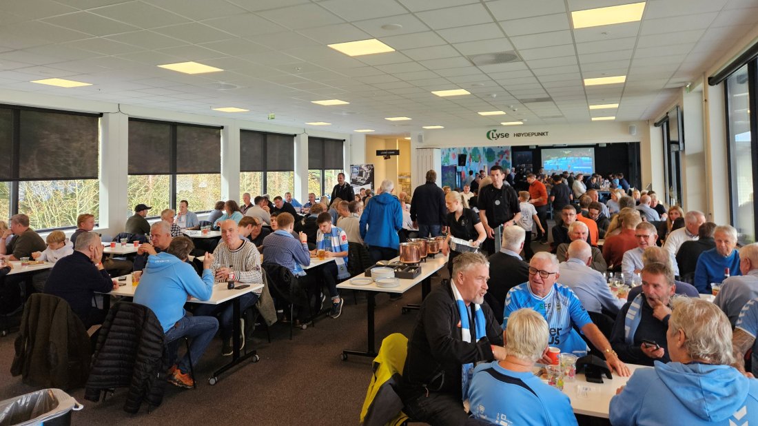 VIP`en Lyse Høydepunkt er alltid godt besøk på kampdag