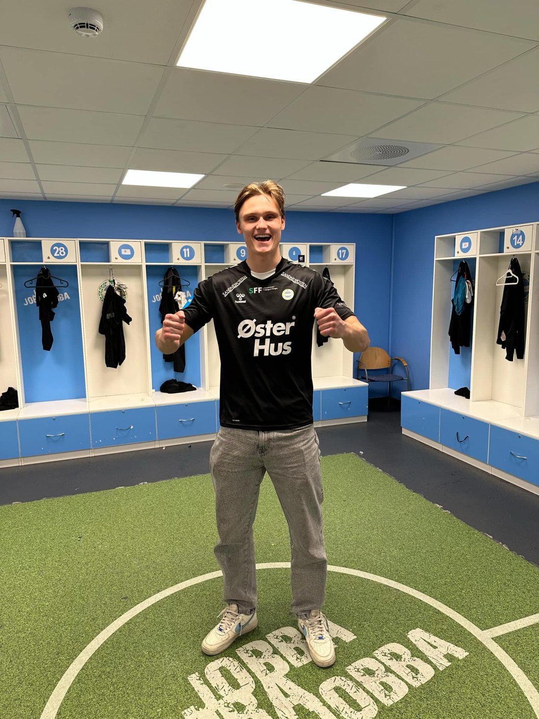 Markus Bøe Sola er klar for de lyseblå!