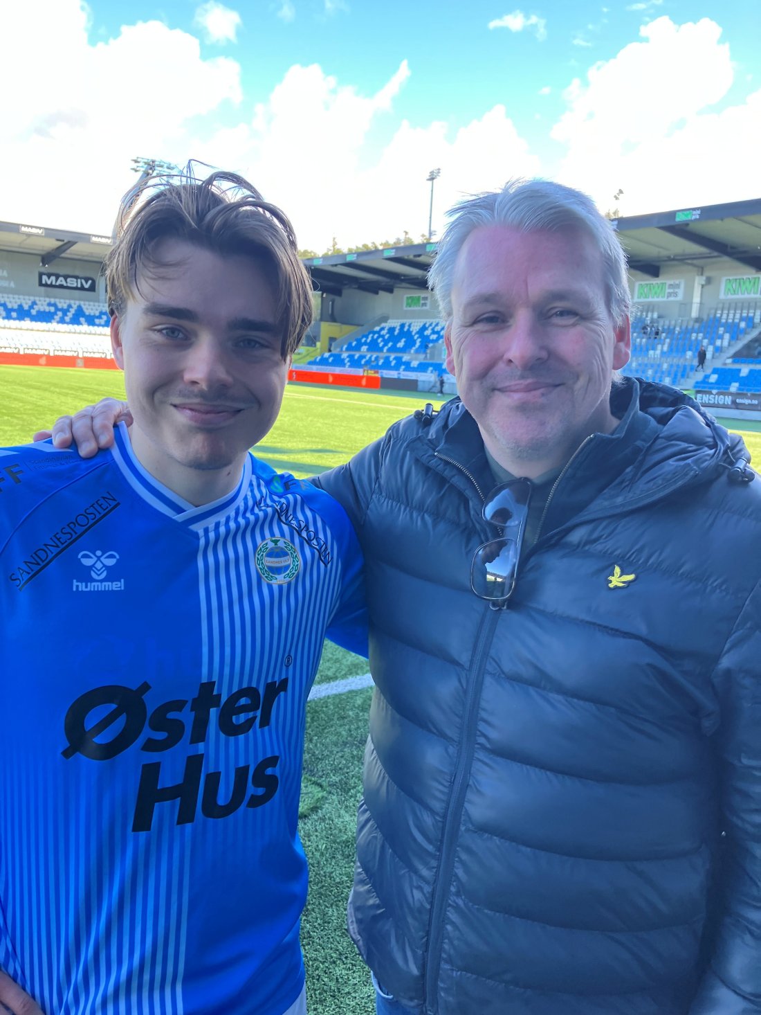 Far og sønn; Ole Bjørn Sundgot og Ole Sebastian Sundgot