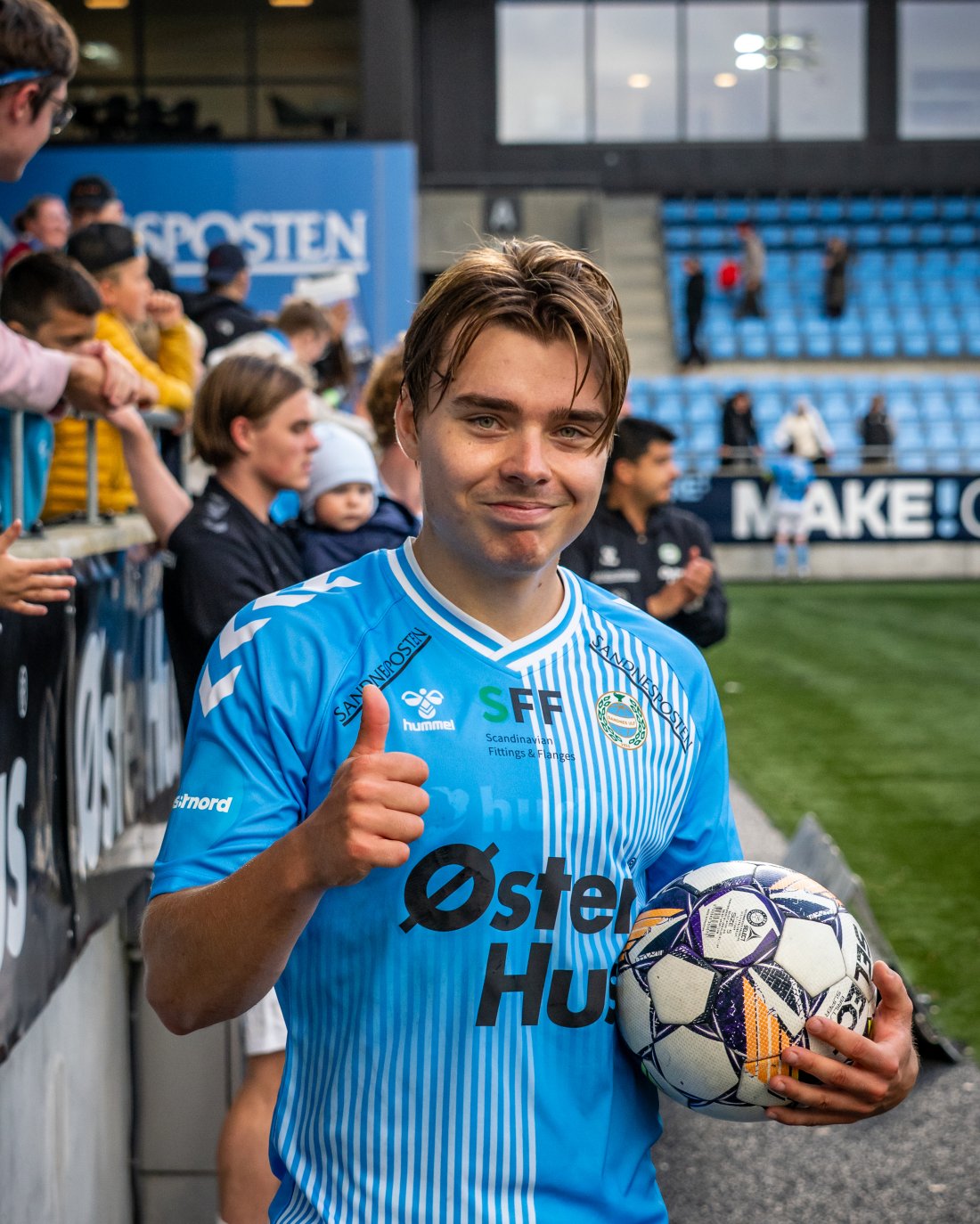 Sundgot er klar for å detonere en cupbombe onsdag. (Foto: Nanco Hoogstad)