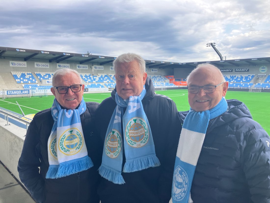 Fra venstre: Inge Geir Bluen Stangeland, Ole Magnus Sirevåg og Rune Svarstad