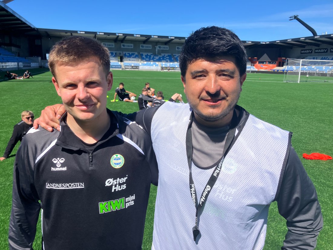 Sander Saugestad og Arturo Cleveland ser frem til søndagens bortekamp mot Ranheim.