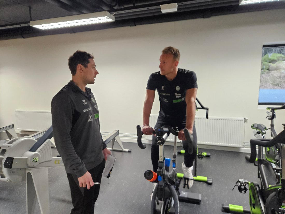 Eirik Hammerseth Andreassen i samtale med Aslak Falch på Movon.&nbsp;