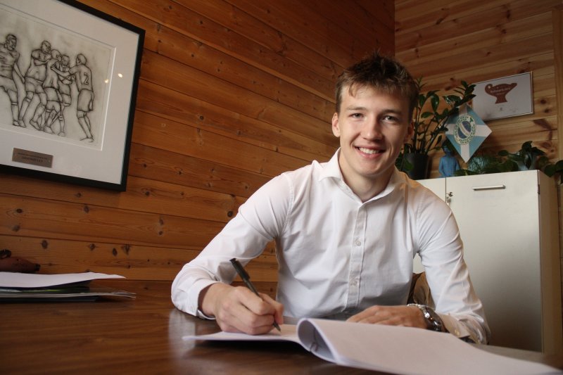 Axel Kryger (19) forlenget kontrakten sin like før sesongslutt i år.