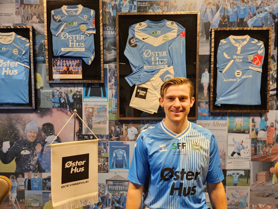 Yann-Erik de Lanlay ser frem til å komme i gang på Øster Hus Arena.